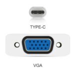Adaptador USB C a VGA Macbook Retina Touch Bar - Imagen 2